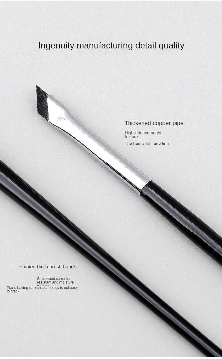Ultra-Fine Angled Eyeliner and Brow Brush - product detail