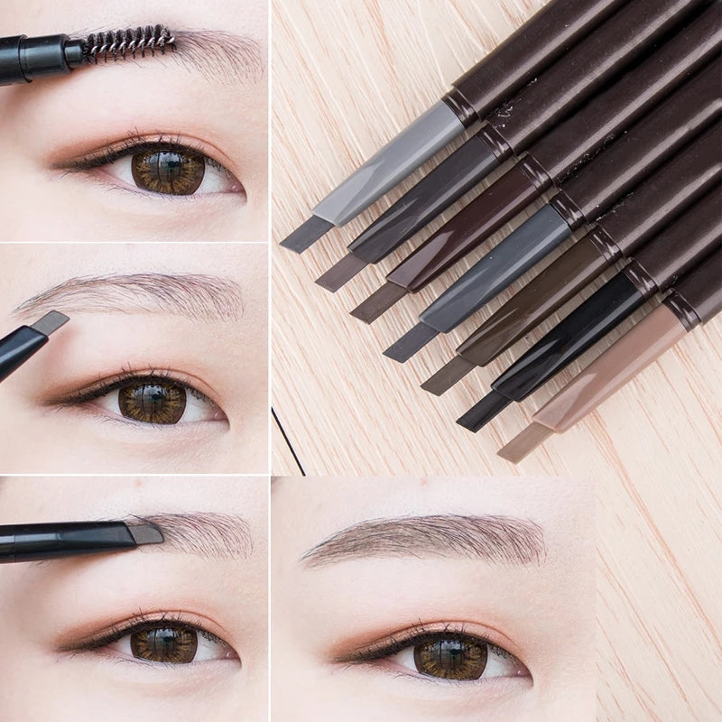 Retractable Eyebrow Pencil with Spoolie, 5 Shades - product detail