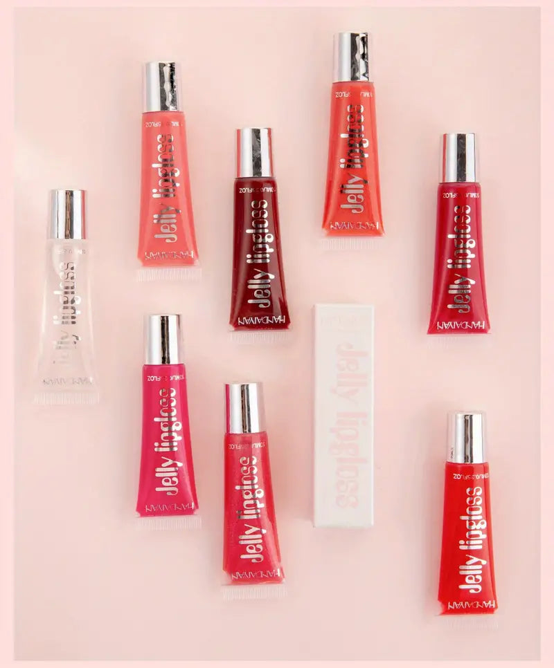 Jelly Lip Gloss, Sheer Glossy Tint, 12 Shades - product detail