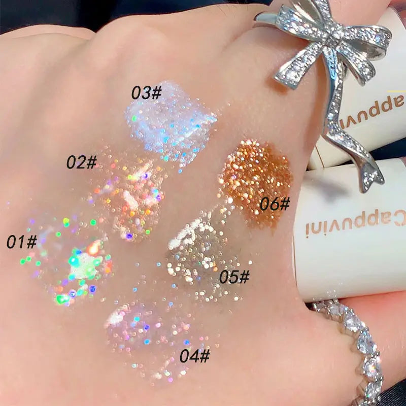 Glitter Liquid Eyeshadow, Sparkling Finish - product detail