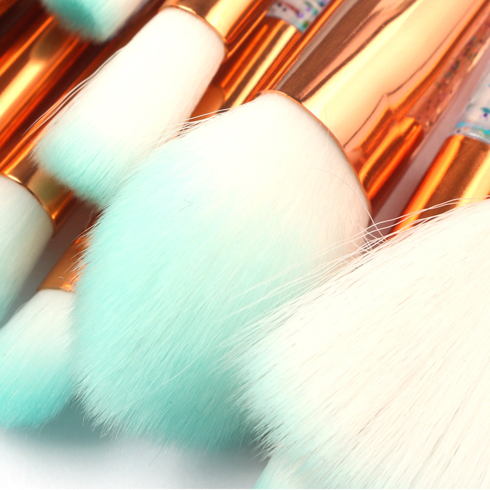 20-Piece Makeup Brush Set, Crystal Handles - product detail