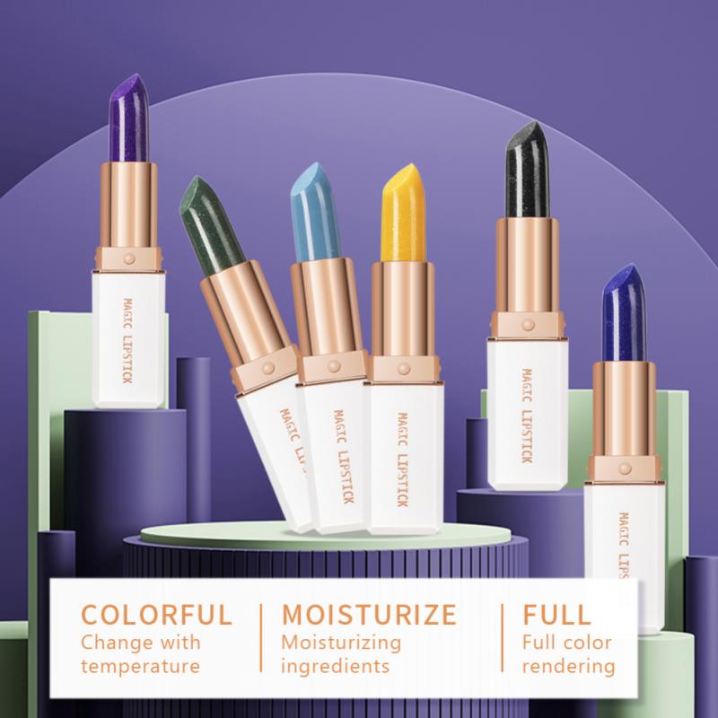 Color-Changing Lipstick Balm, 6 Colors - product detail