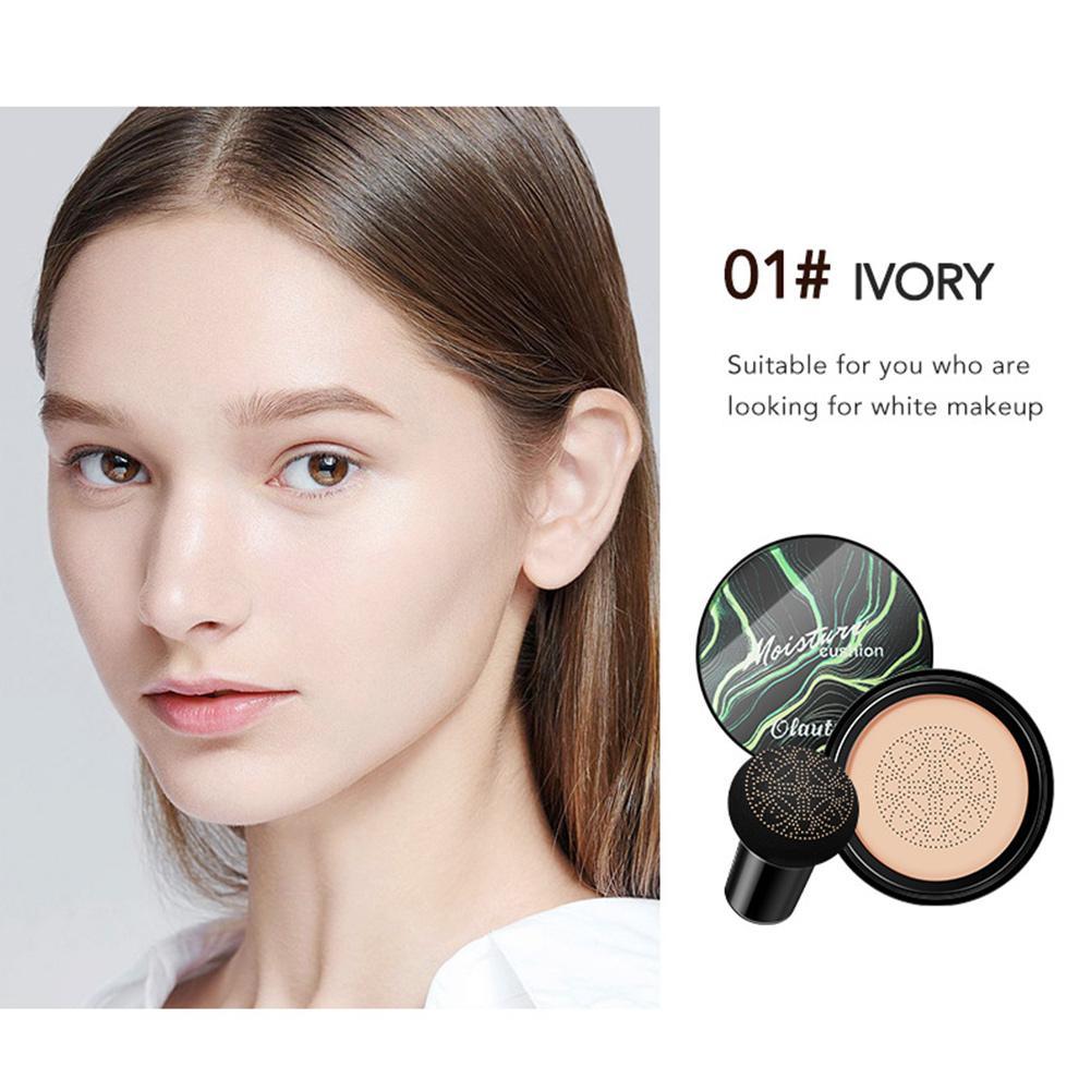 CC Cream with Mushroom Applicator, Ivory to Deep, 3 Shades - product detail