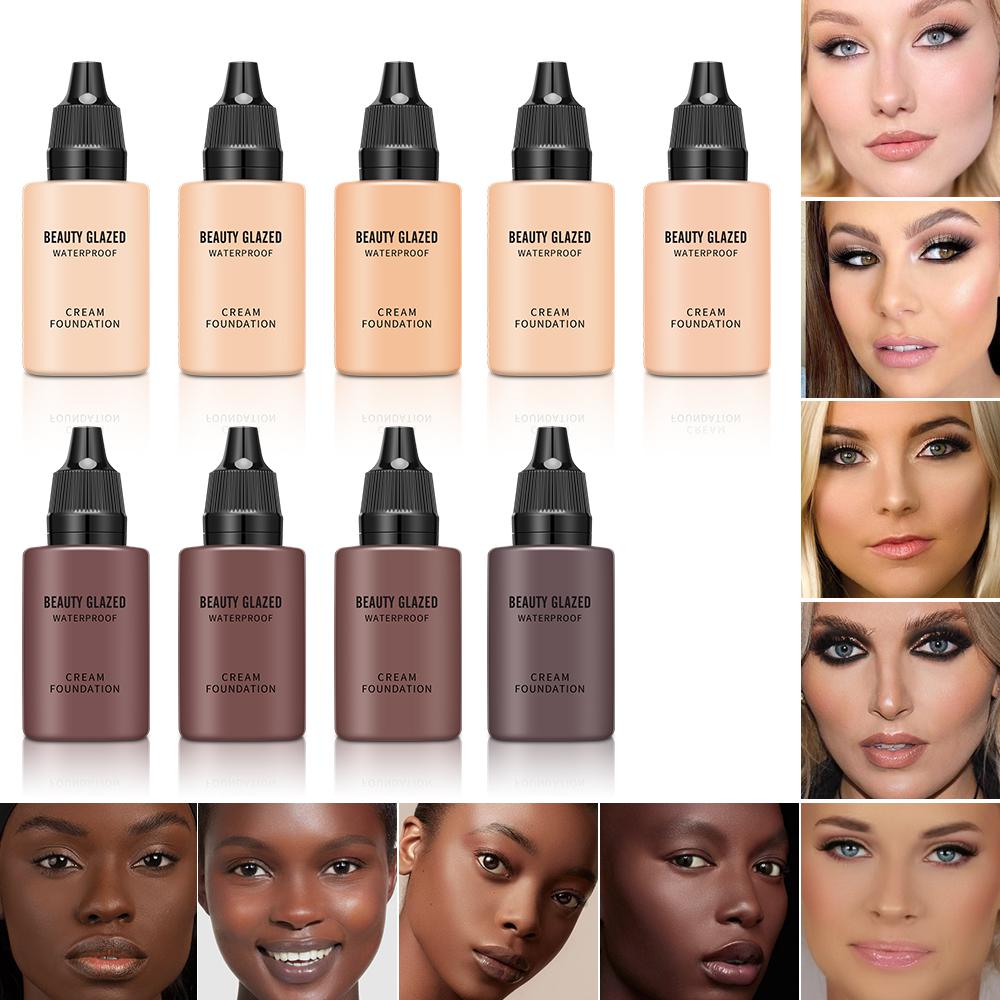 High Coverage Matte Foundation, Light to Deep, 9 Shades - product detail