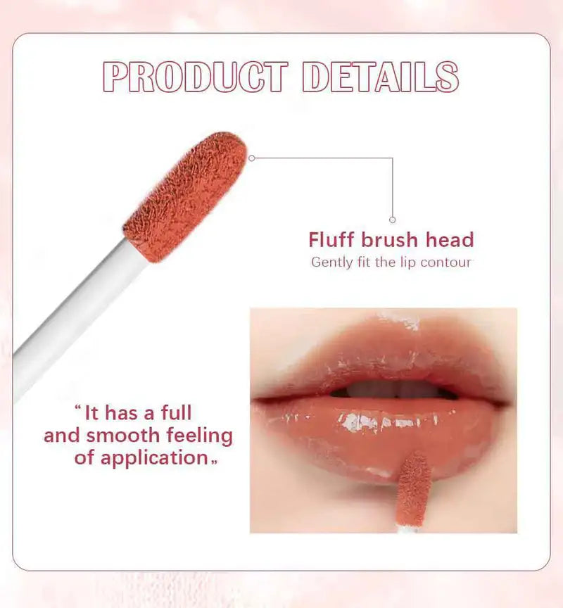 Glossy Lip Tint, Dewy Finish, 6 Shades - product detail