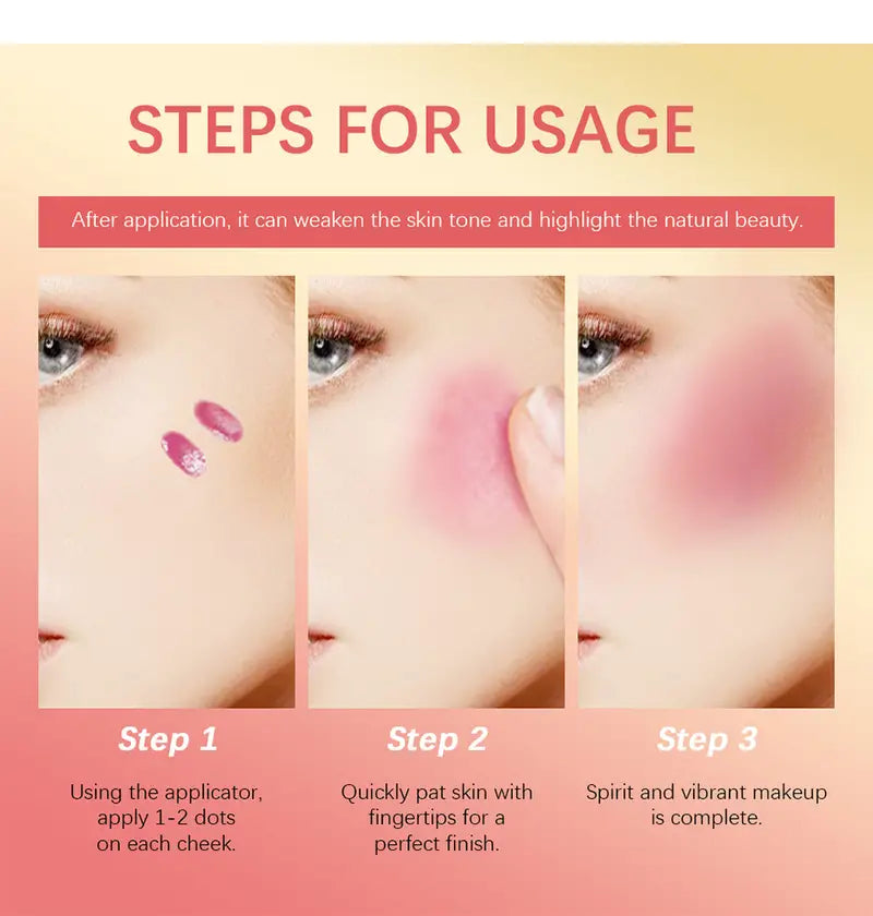 Liquid Blush, Dewy Finish, 5 Shades - product detail