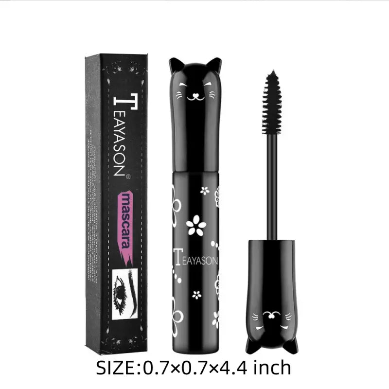Fiber Mascara, Cat-Shaped Tube, Black or Brown - product detail