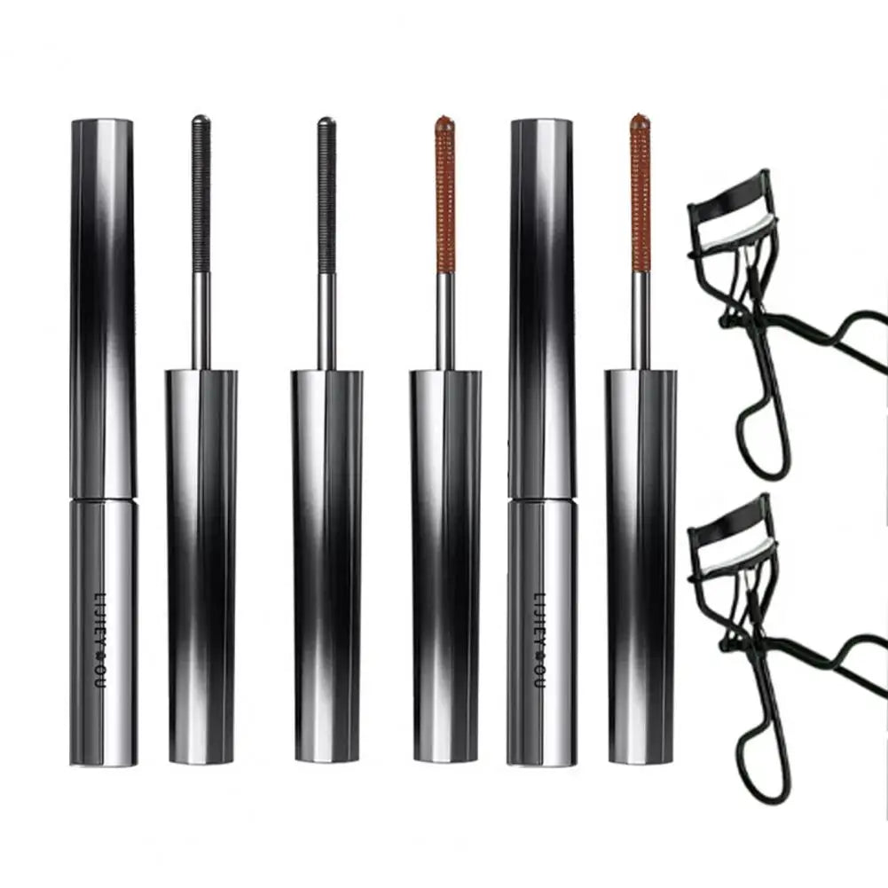 Curling Mascara, Black or Brown, Optional Lash Curler - product detail