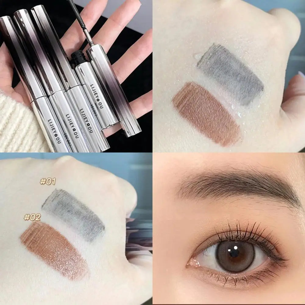 Curling Mascara, Black or Brown, Optional Lash Curler - product detail