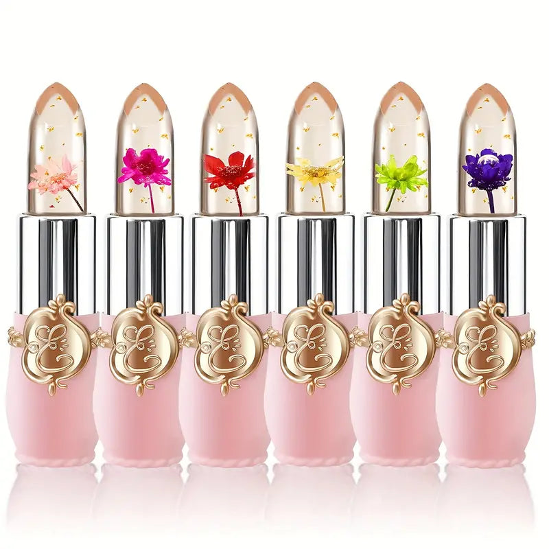 Flower Jelly Color-Changing Lip Balm, 6 Colors - product detail