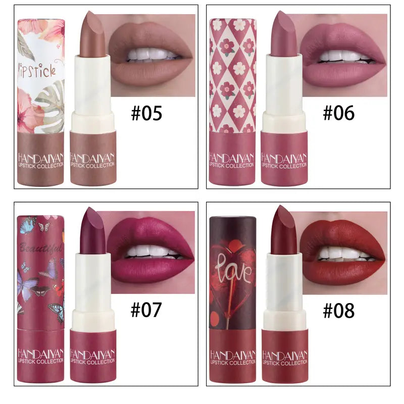 Velvet Matte Lipstick, 8 Shades - product detail