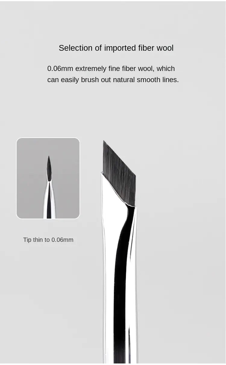 Ultra-Fine Angled Eyeliner and Brow Brush - product detail