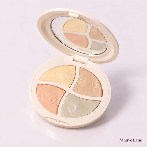 Color Correcting Concealer Palette, 4 Shades - studio photo