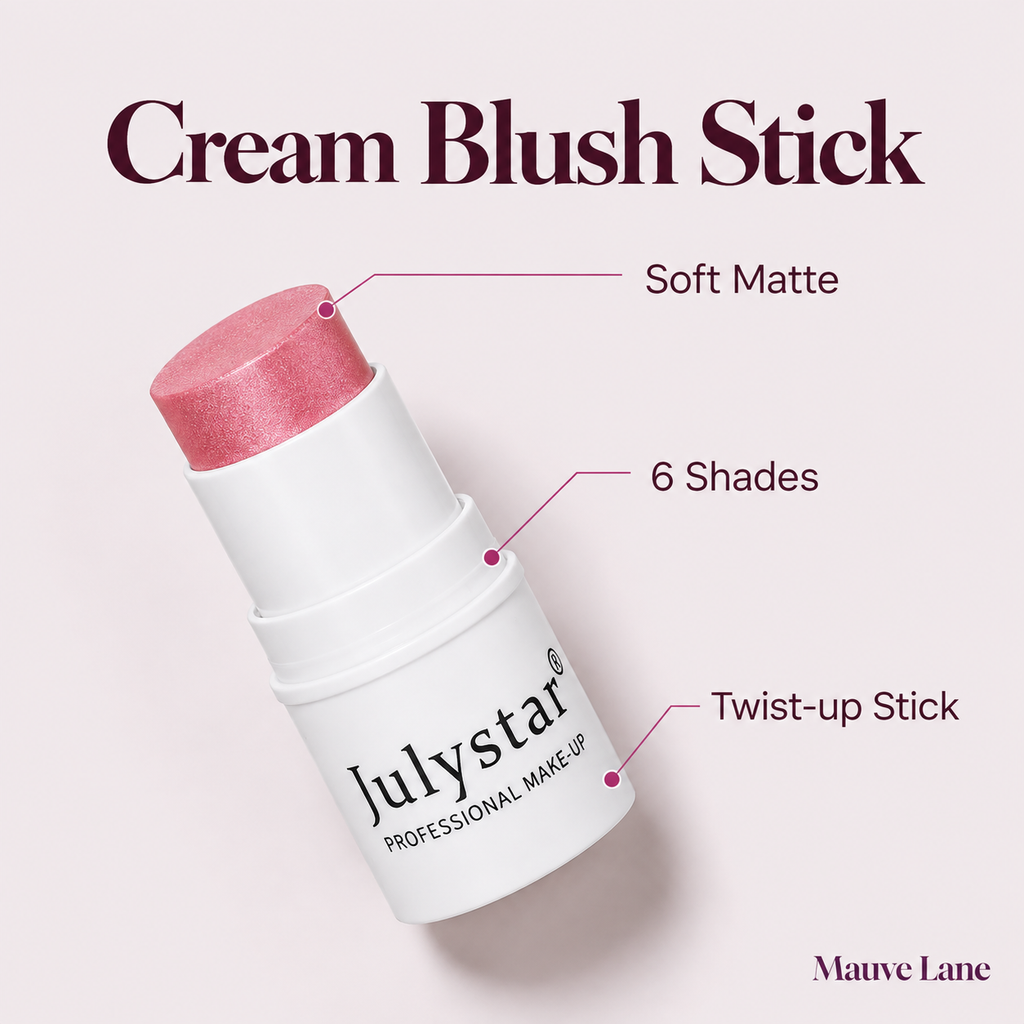 Cream Blush Stick, Soft Matte, 6 Shades - key features