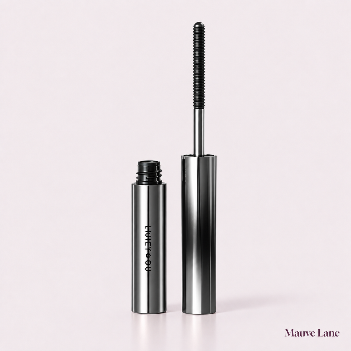Curling Mascara, Black or Brown, Optional Lash Curler - studio photo