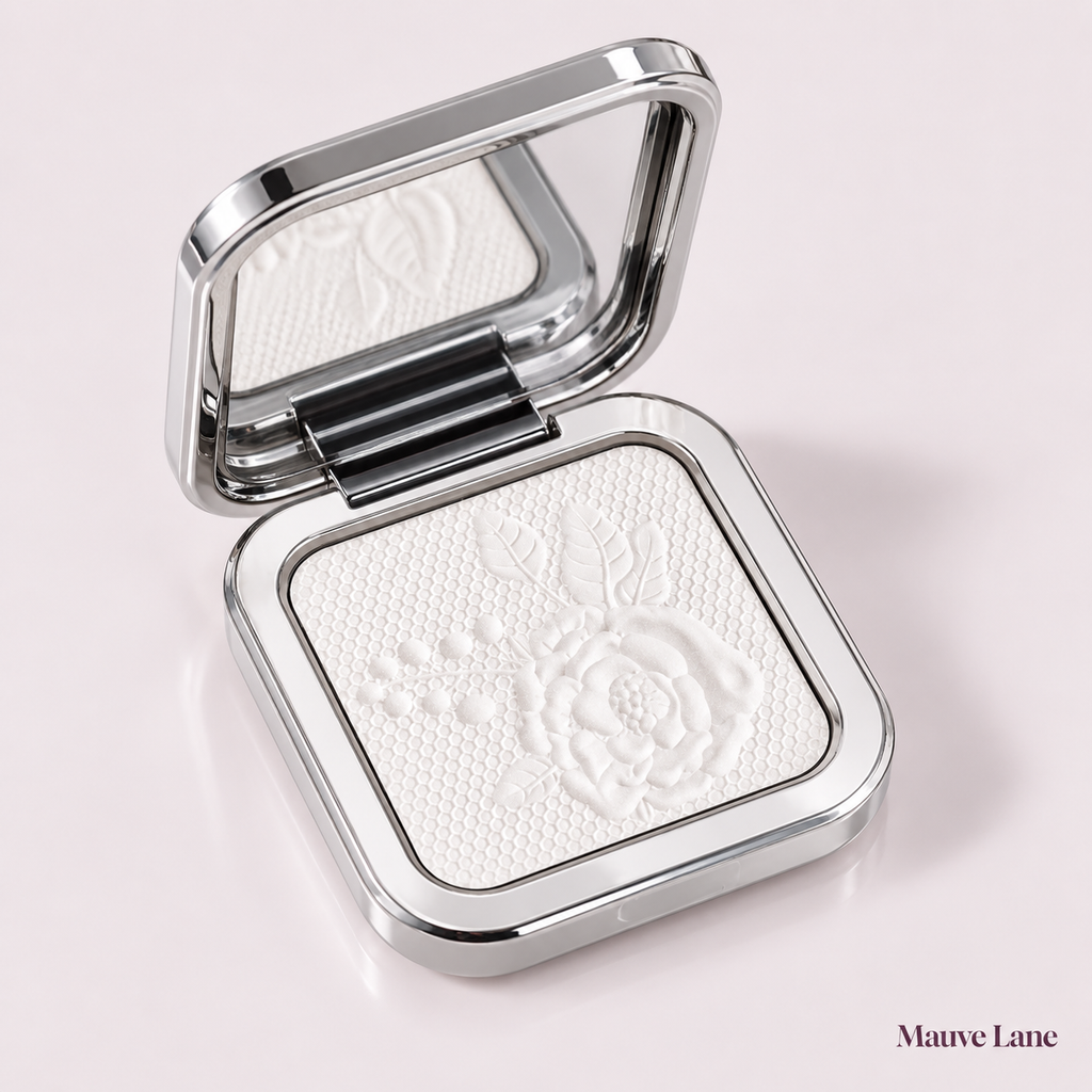 Embossed Pressed Setting Powder, Natural Finish - studio photo