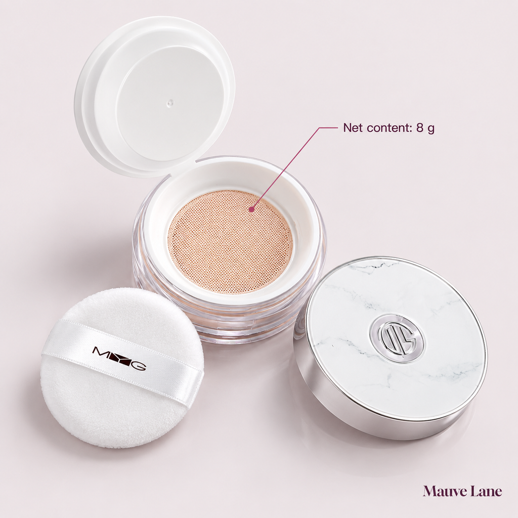 Loose Setting Powder, Matte or Soft Glow, 4 Shades - size and dimensions