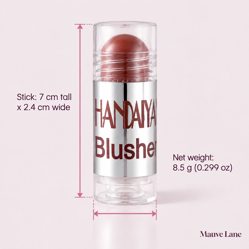 Multi-Use Cream Stick for Cheeks, 8 Shades - size and dimensions