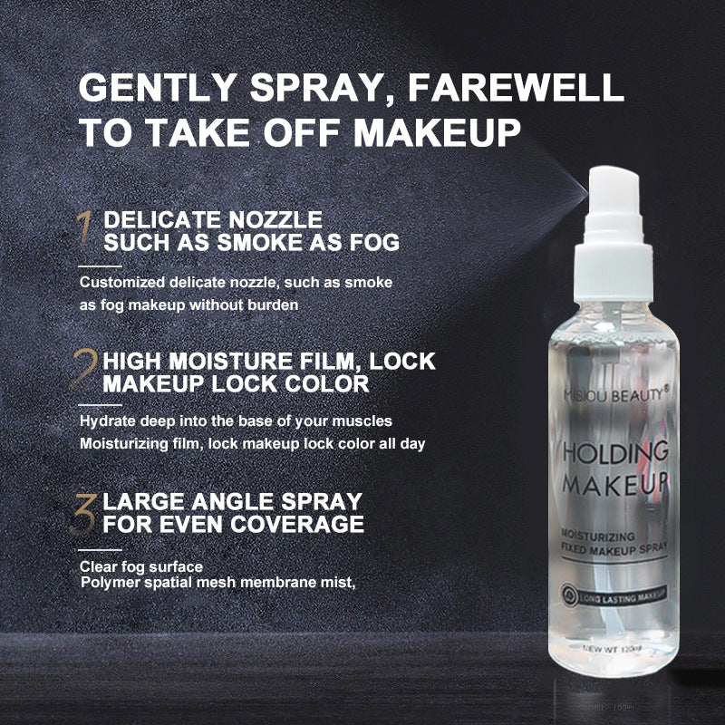 Makeup Setting Spray, 120 ml, Clear or Gold Shimmer - product detail