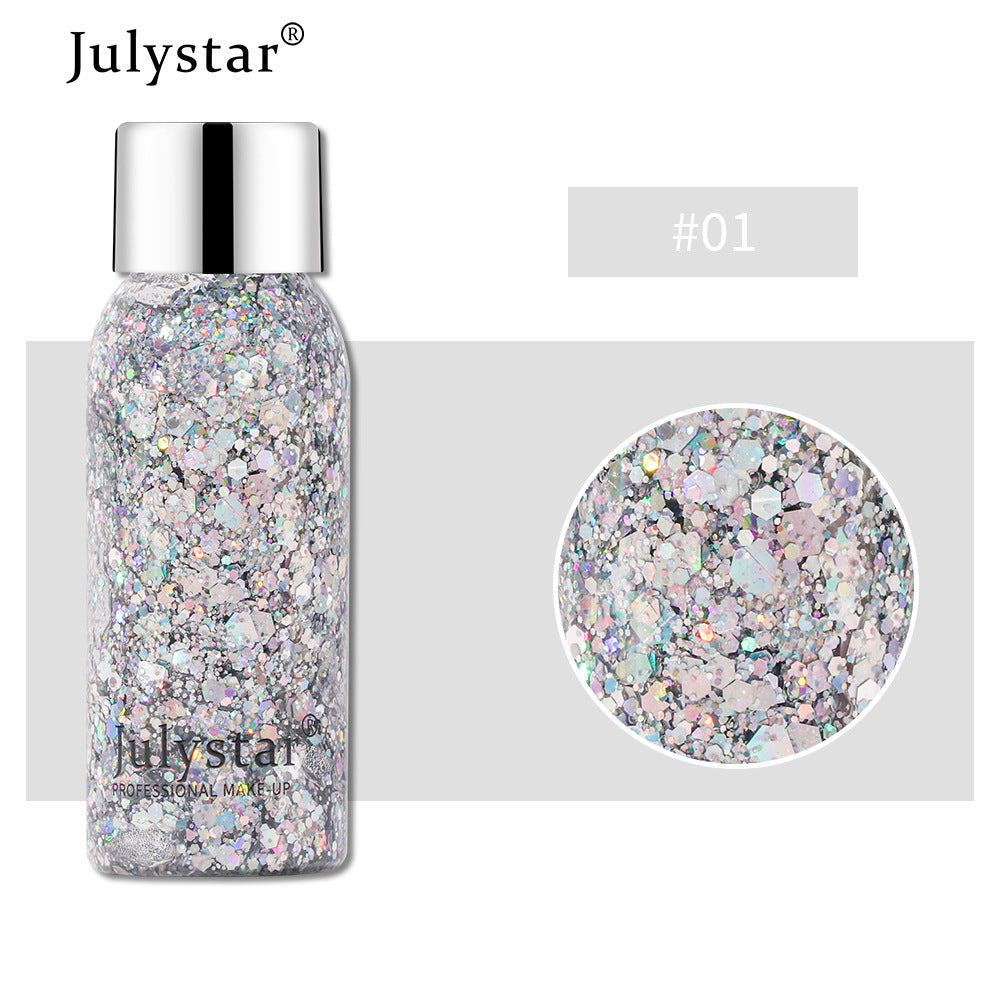 Body Glitter Gel, 30 ml, 10 Colors - product detail