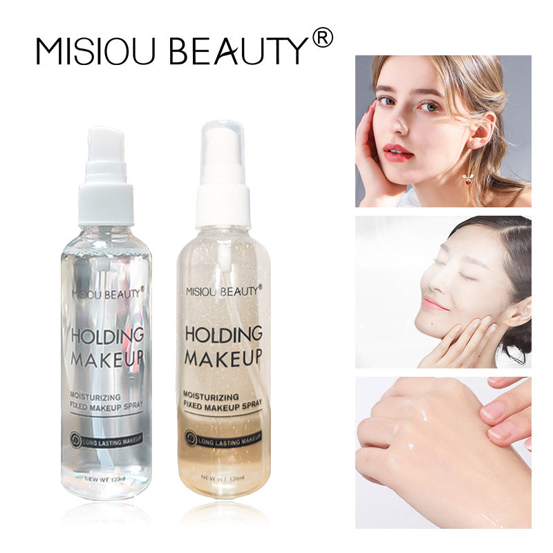 Makeup Setting Spray, 120 ml, Clear or Gold Shimmer - product detail