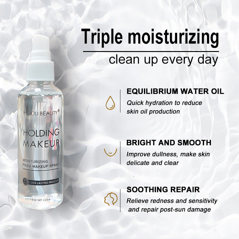 Makeup Setting Spray, 120 ml, Clear or Gold Shimmer - product detail