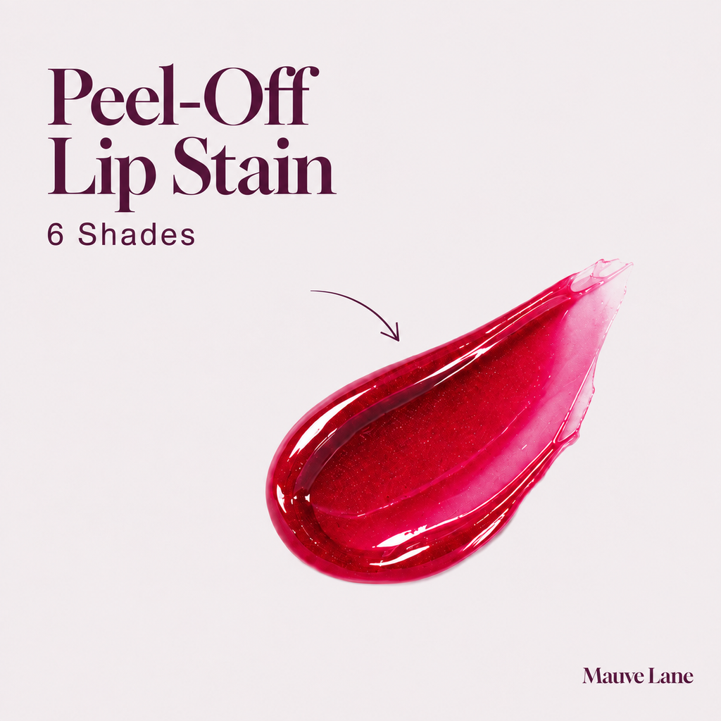 Peel-Off Lip Stain, 6 Shades - key features