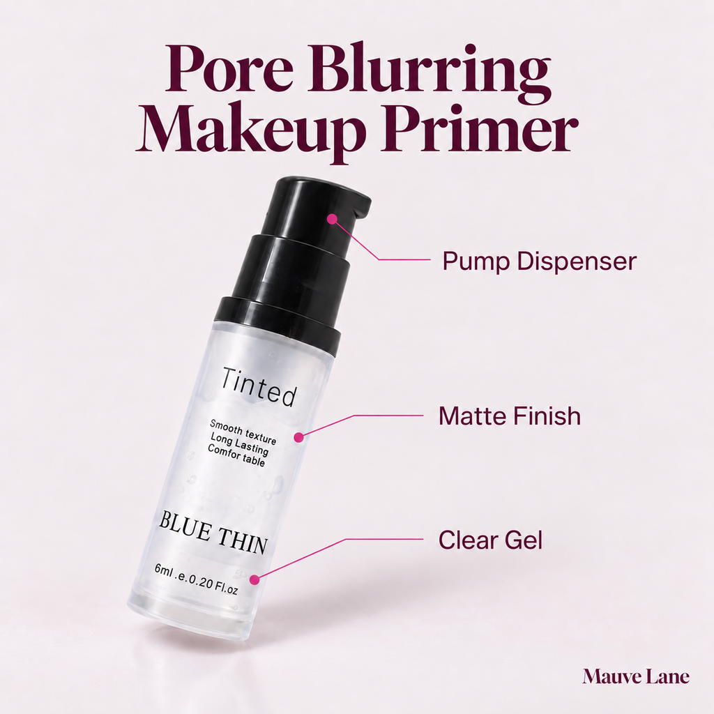 Pore Blurring Makeup Primer, Matte Finish - key features