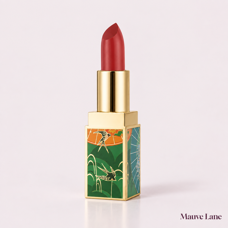 Retro Velvet Matte Lipstick, 9 Shades - studio photo