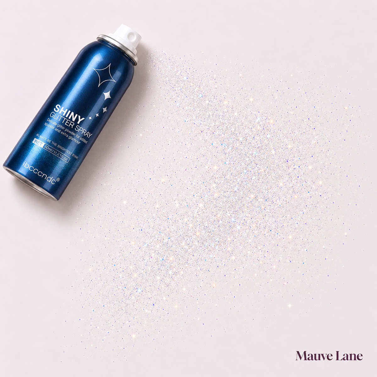 Shimmer Glitter Spray for Hair and Body, 60 ml - detail shot