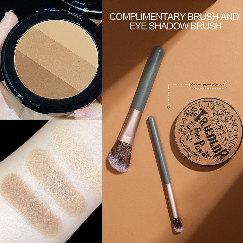 Contour and Highlight Powder Palette, 3 Shades - product detail