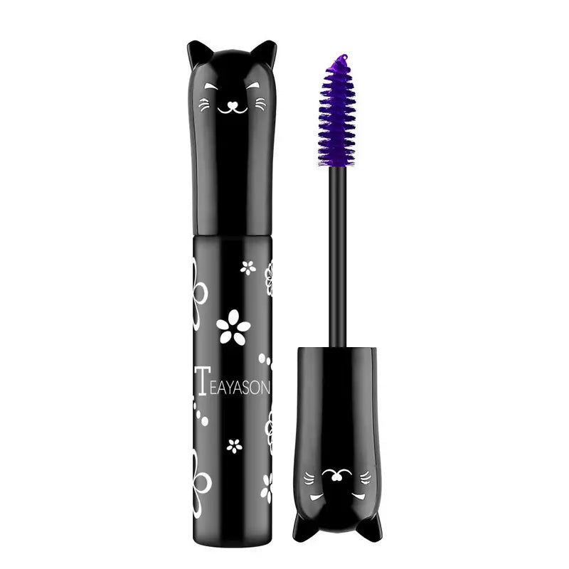 Fiber Mascara, Cat-Shaped Tube, Black or Brown - product detail