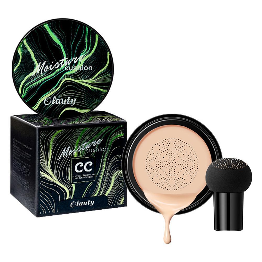 CC Cream with Mushroom Applicator, Ivory to Deep, 3 Shades - product detail