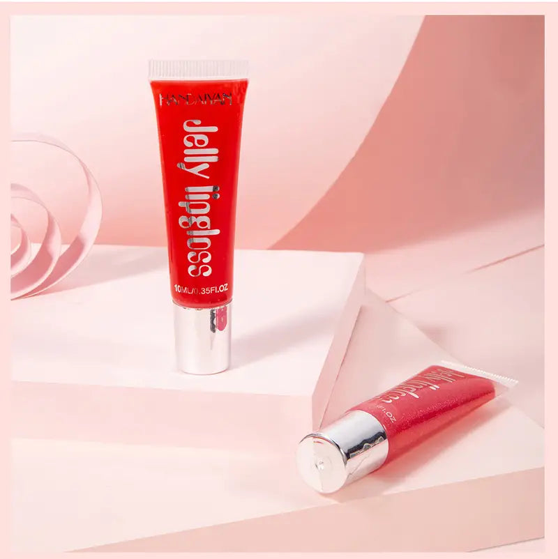Jelly Lip Gloss, Sheer Glossy Tint, 12 Shades - product detail