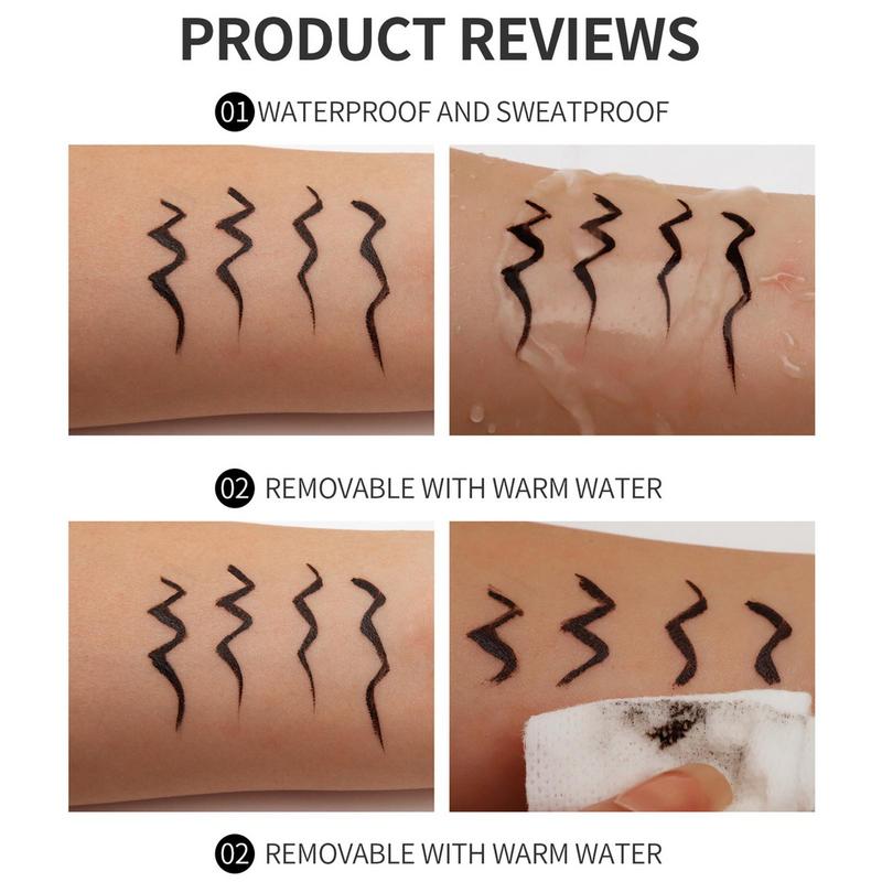 Quick-Dry Black Liquid Eyeliner - product detail
