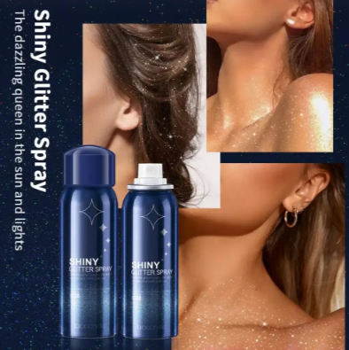 Shimmer Glitter Spray for Hair and Body, 60 ml - product detail