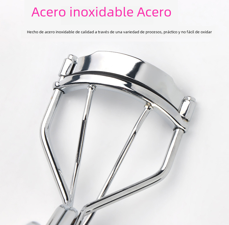 Classic Eyelash Curler, Stainless Steel, Silver or Gold - product detail