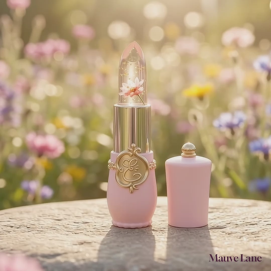 Flower Jelly Color-Changing Lip Balm, 6 Colors - product video