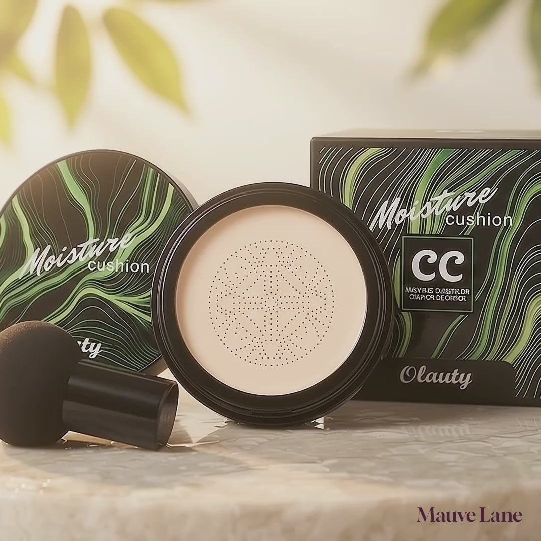 CC Cream with Mushroom Applicator, Ivory to Deep, 3 Shades - product video