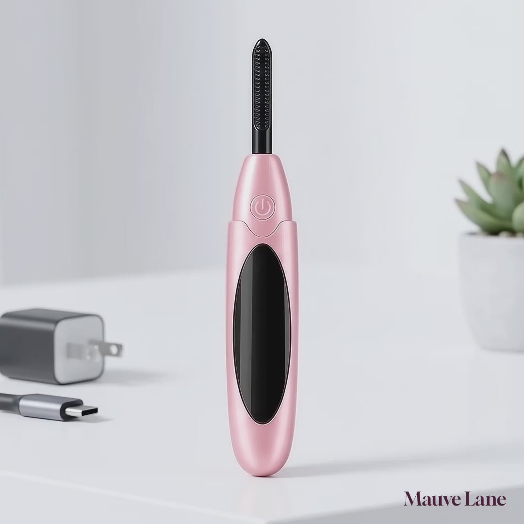 Heated Eyelash Curler, USB Rechargeable - product video