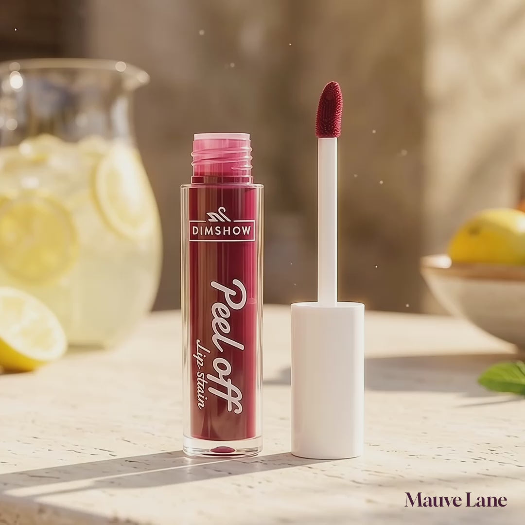 Peel-Off Lip Stain, 6 Shades - product video