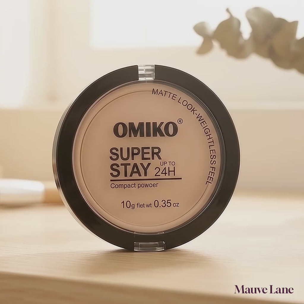 Pressed Face Powder, Matte Finish, 3 Shades - product video
