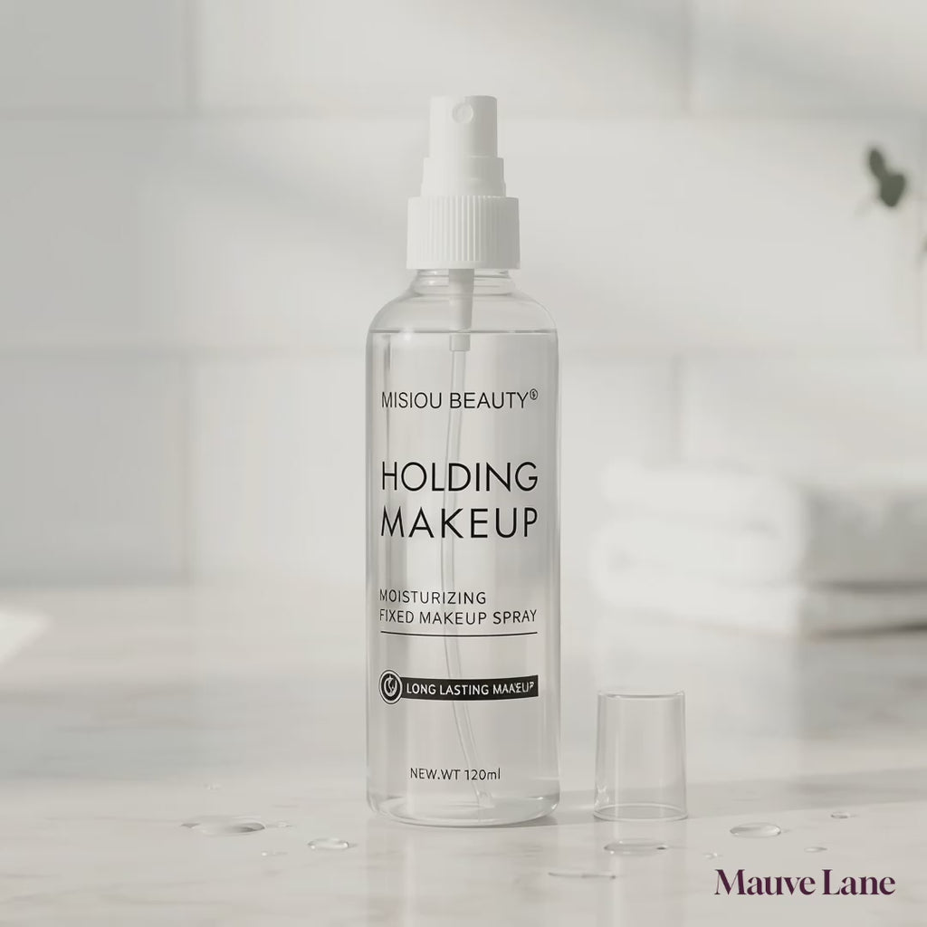 Makeup Setting Spray, 120 ml, Clear or Gold Shimmer - product video